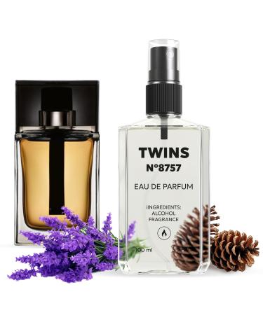 TWINS Impression of D. Homme Intense 2011 | Perfume for Men Eau de Parfum | No.8757 | 3.4 Fl Oz / 100 ml Dior Homme Intense 2011 Impression