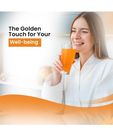 Organic Turmeric Powder (Curcuma Longa) - High Curcumin Strength - 200g Pack - Certified UK Organic - Ideal for Smoothies, Milkshakes, Soups, Baking - Filler & Preservative-Free by Herbal Magic - Buy Online on GoSupps.com