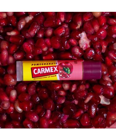  Carmex Carmex Pomegranate Lip Balm Ultra Moisturizing Spf 15 3 Units - Buy Online on GoSupps.com