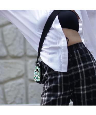 POPETPOP Lipstick Keychain Set - 5pcs Neoprene Lip Balm Holder Clips | Portable Cactus Design for Easy Carry & Style - Buy Online on GoSupps.com