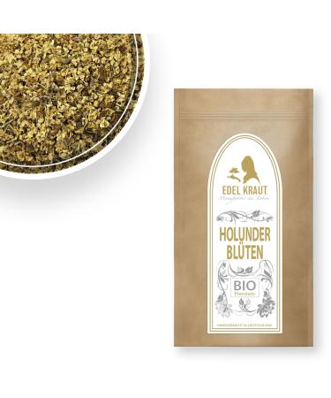 EDEL KRAUT | ORGANIC ELDERFLOWER TEA cut - Premium organic elder flowers cut 250g ORGANIC elderflowers 250 g