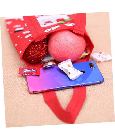PRETYZOOM Christmas Bags Bags Christmas Favors Bag Pendant Cartoon Candy Bag Christmas Candy Bags - Buy Online on GoSupps.com