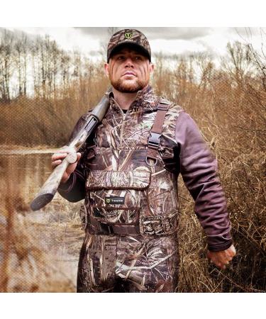 TIDEWE Men's Realtree MAX5 Camo Chest Waders with Boots Hanger - Waterproof Fishing & Hunting Waders - Buy Online on GoSupps.com