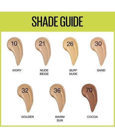 Maybelline New York Super Stay Active Wear Foundation - Waterproof High Opacity Long-Lasting - Color No. 21 Nude Beige - 30 ml - Buy Online on GoSupps.com