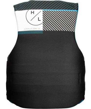 Hyperlite Indy CGA Men's XL Black/Blue Wakeboard Vest - Impact Protection & Comfort - Buy Online on GoSupps.com