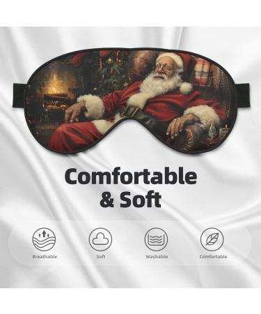 Xmas Soft Sleep Eye Mask Female Breathable Eye Patch Perfect for Travel and Relaxation - Buy Online on GoSupps.com