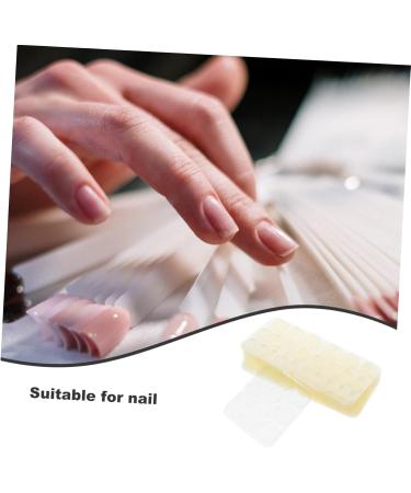  FRCOLOR FRCOLOR 200 Sheets Nail Jelly Glue Self-Adhesive Nail Sticker Self-Adhesive Nail Glue False Nail Glue Labels Nail Art Stickers Double-Sided Nail Stickers Nail Glue Tabs Silica Gel - Buy Online on GoSupps.com