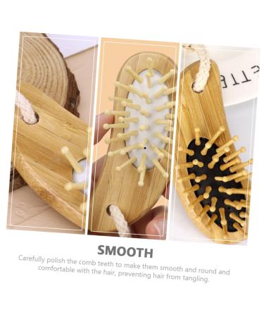 Buy 2-Piece Beech Wood Hair Comb Set - Antistatic Scalp Massage & Combat Hair Struggles - Perfect for Women - Buy Online on GoSupps.com