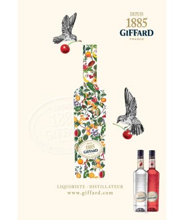 Giffard - Basil Syrup - French Recipe and Manufacture - Floral and Fresh - 1 Liter - Buy Online on GoSupps.com