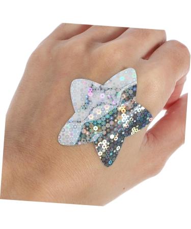 FOMIYES 300 Pcs Glitter Sticker Patch - Small Household Band Wound Patches 4.5x4.5cm | International Shipping Available - Buy Online on GoSupps.com