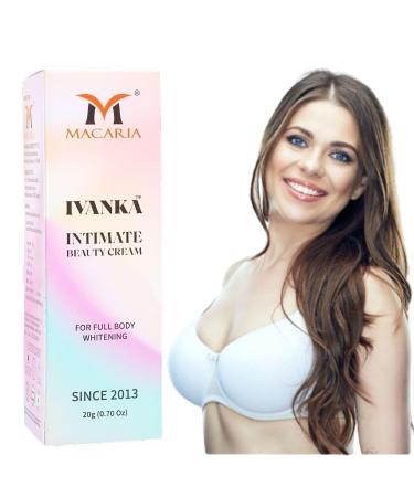 Macaria Cosmetics Ivanka Intimate Beauty butt bum buttock booty and hips whitening Night cream by korean technology