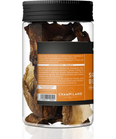 Champiland - Mix of Dried Mushrooms with Forest Flavor - Ceps Luteus Oyster Mushrooms Trumpets - Hand-Sorted in the S - Buy Online on GoSupps.com