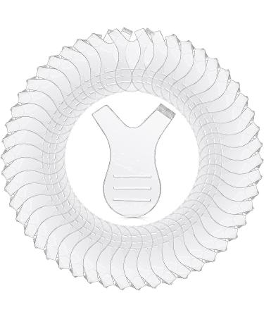 Molain Mini Y Shape Eyelash Brush 50 Pieces Silicone Grafting Eyelash Lift Brush for Lash Perm Eyelash Extension Cleanup Supplies - Buy Online on GoSupps.com