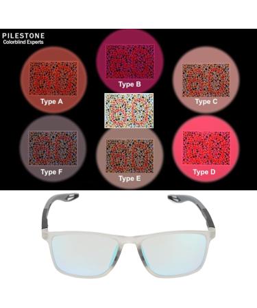 Ultra-Light Colored Glasses for Color Blindness | Transparent Frame High Light Permeability Non-Slip Design - Shop Now! - Buy Online on GoSupps.com