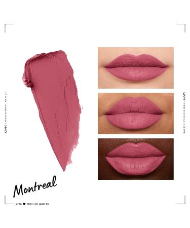 NYX Soft Matte Lip Cream in Montreal - Mauvey Pink Liquid Lipstick 0.27 oz - Buy Online on GoSupps.com