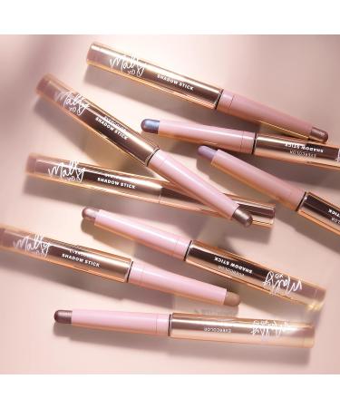 Mally Beauty Evercolor Eyeshadow Stick Duo - Shimmering Mauve and Lilac Shimmer | Waterproof, Crease-Proof, Easy-to-Apply Cream Shadow Stick - Buy Online on GoSupps.com
