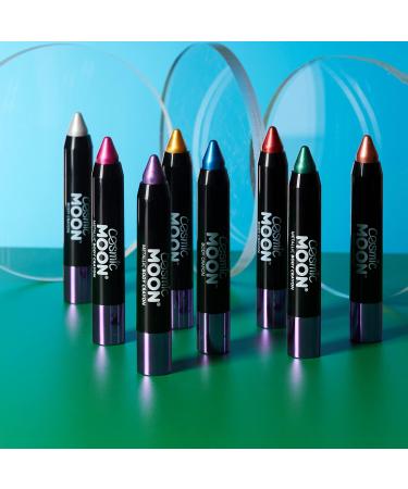 Cosmic Moon Metallic Face & Body Makeup Pen - 8 Colors for Professional Designs - 3.5g - Buy Online on GoSupps.com