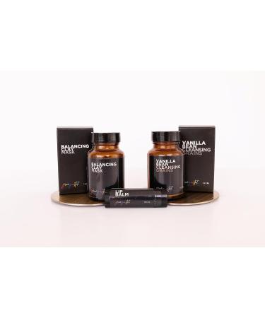 Buy Vanilla Bean Cleansing Grains - Gentle Exfoliating Face Scrub for All Skin Types | International Shipping Available - Buy Online on GoSupps.com