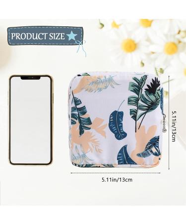 2pcs Period & Menstrual Cup Storage Bags with Zipper- Portable & Feminine Sanitary Napkin Pouch for Teen Girls & Women - Buy Online on GoSupps.com