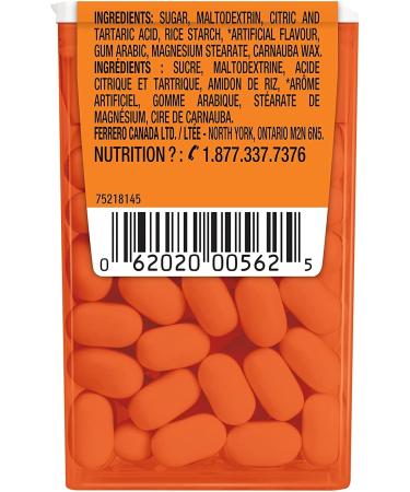 TIC TAC Mints Orange 29g Singles 12 Count Bulk Candy Mints 6 Boxes 2.2 Kilograms Orange 12 Count (Pack of 6) - Buy Online on GoSupps.com
