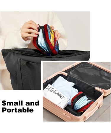 Portable Women's Menstrual Cup & Napkin Storage Bag - Zippered for Teens & Women | Eco-Friendly & Stylish - Buy Online on GoSupps.com
