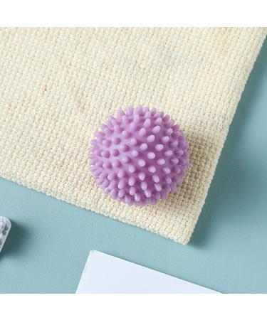 GIFZES Sticky Lint Laundry Ball for Decontamination Efficient Eco-Friendly Tangle-Free Clothes 1/2/4pcs Removal Friction Anti-Knot Purple 4pcs 4pcs Purple - Buy Online on GoSupps.com