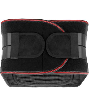 ZWEBY Adjustable Lower Back Support Belt | Breathable Lumbar Support for Men & Women | Ideal for Work Office & Sports | Black (L) - Buy Online on GoSupps.com