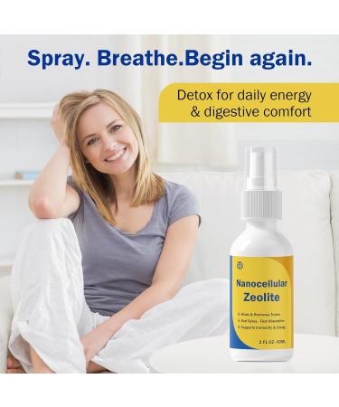 Nano Zeolite Oral Spray - Zeolite Detox Spray Extra Strength Clinoptilolite Detox Fast Oral-Spray Absorption Immune & Gut Support Clinically Studied Intra-Oral Delivery 2 fl oz (60 mL) - Buy Online on GoSupps.com