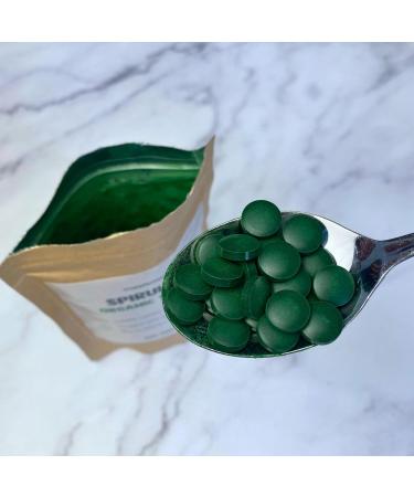 Cupplement - Spirulina 300 Tablets - Organic - Powder and Flake Free - Supplement - Superfood - Chlorella - Buy Online on GoSupps.com