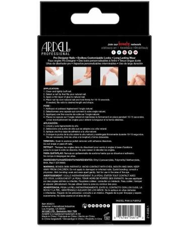 Ardell Nail Addict Premium Nails Pastel Pink & Purple - Buy Online on GoSupps.com