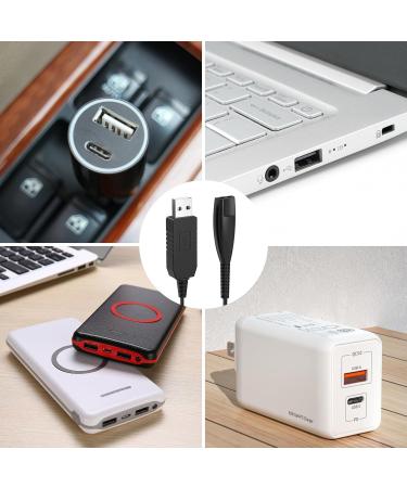 USB Charging Cable for Braun S3/S5/S7/S9 Electric Shaver & Beard Trimmer - FEXPDL Charger Cord - Buy Online on GoSupps.com