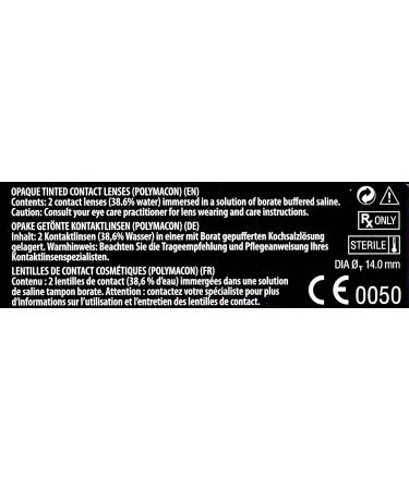 Bausch + Lomb Soflens Natural Colors Indigo Monthly Contact Lenses - Soft Spherical - BC 8.7mm / Dia 14 / -0.5 Dioptria - 2 Pieces | International Shipping - Buy Online on GoSupps.com