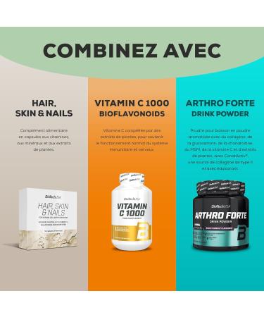 BioTechUsa Hyaluronic&Collagen Collagen Hyaluronic Acid Vitamins 120 Capsules - Buy Online on GoSupps.com