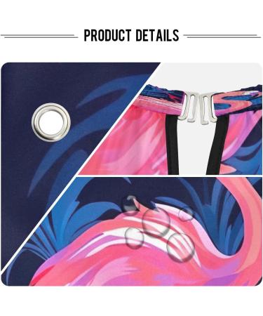 Kigai Cute Flamingo Barber Cape - Waterproof Professional Hair Cutting Cape for Men & Women with Adjustable Snap Closure - Buy Online on GoSupps.com