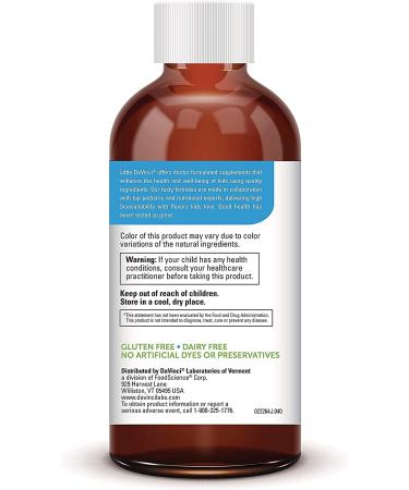 Little DaVinci KiddOmega-3 Tasty Cherry Orange 200ml - Omega-3 Supplement for Kids - Buy Online on GoSupps.com