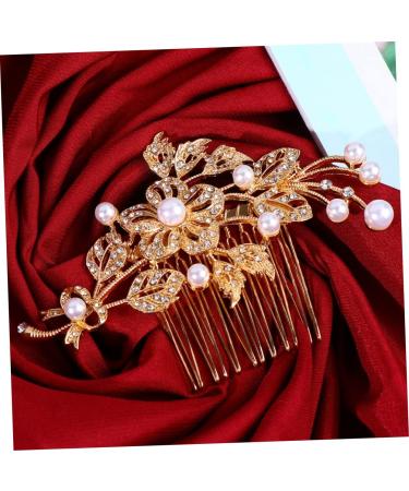 DOITOOL Rhinestone Hair Accessories Crystal Headpiece Bridal Headpiece Rhinestone Hair Clip Womens Barrettes for Hair Womens Hair Clips Hair Jewels for Women Tiara The Flowers Bride Comb - Buy Online on GoSupps.com