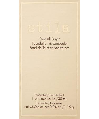 stila Stay All Day Foundation & Concealer 03 LIGHT - Long Lasting Coverage for Flawless Complexion - Buy Online on GoSupps.com