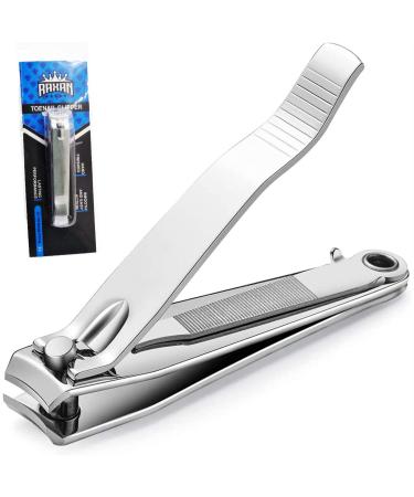 Nail Cutter - Professional Stainless Steel Clippers for Clean and Neat Nail Trimming - Ergonomic Design for Easy Grip - Suitable for Men Women and Children - Essential Nail Care Tool" (Classic)