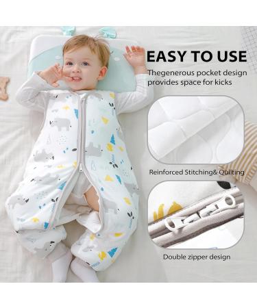 Mosebears Baby Sleeping Bag 2.5 Tog | All Year Round Organic Cotton | Various Sizes - Buy Online on GoSupps.com