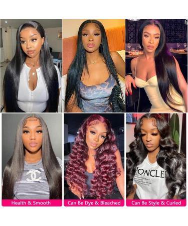 10A Brazilian Virgin Human Hair Bundles - 18 20 22 Inch Straight Weave 3 Bundles Deals - Buy Online on GoSupps.com