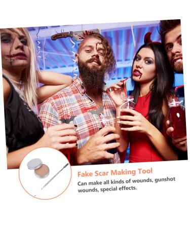 MERRYHAPY Halloween Skin Wax Scar Kit | Makeup Tools for Realistic Fake Scars | International Shipping Available - Buy Online on GoSupps.com