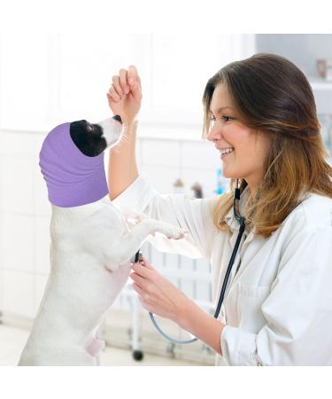 Dog Snood & Earmaker - Hearing Protection Hoodie for Dogs & Cats | Noise Protection & Neck Warmer | Violet - Buy Online on GoSupps.com