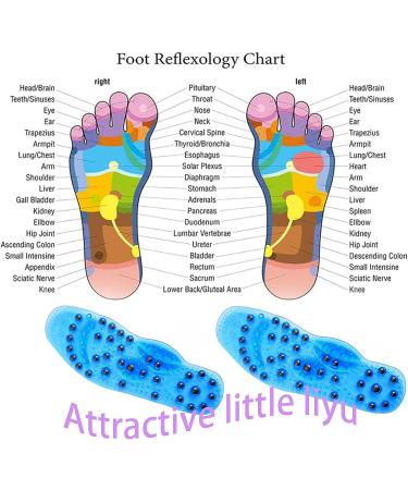 Yarpiany Magnetic Insoles Acupressure for Women - 68 Magnet Foot Massager Shoe-pad - Reflexology Gel Insoles (Female/9.84 Inch) - Buy Online on GoSupps.com