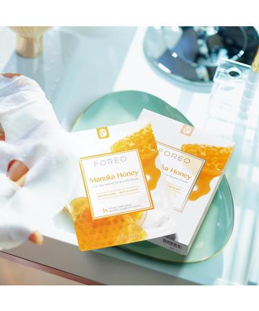 Foreo Manuka Honey 3-Pack for Dry Skin - Anti-Aging Nourishing & Vegan | Compatible with UFO Devices - Buy Online on GoSupps.com