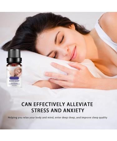 Buy Lingjiong Lavender Sleep Oils for Diffuser - 10ml Essential Oil for Relaxation & Sweet Sleep Aroma Therapy - Buy Online on GoSupps.com