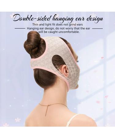 LALASTYLE Beauty Face Sculpting Sleep Mask Reusable V Shaped Slimming Face Mask Double Chin Reducer Shrinking Double Chin Mask Firming Face Lifting Belt for Women (1PCS) - Buy Online on GoSupps.com