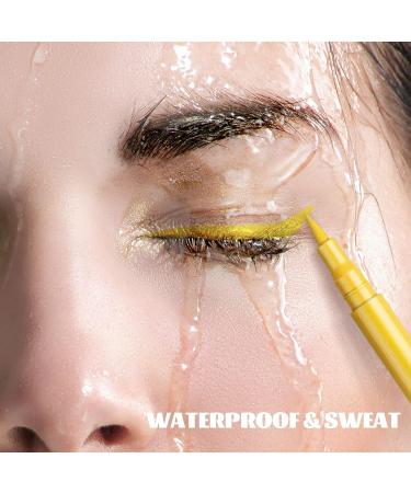 12 Colors Waterproof Liquid Eyeliner Set - Long-Lasting Matte Eyeliner for Women | Multifunctional Cosmetic Tool - Buy Online on GoSupps.com