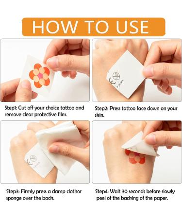 10 Sheets 70s Retro Hippie Theme Temporary Tattoos Groovy Tattoos Stickers for Kid Women Love and Peace Sign Waterproof Face Body Fake Tattoos Stickers for Hippie Party Favor Supplies - Buy Online on GoSupps.com