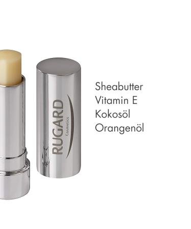 RUGARD Lip Balm - 100% Natural Lip Care with Vitamin E & Shea Butter for Dry Chapped Lips - Buy Online on GoSupps.com