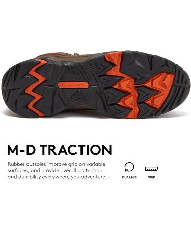HI-TEC Acadia WP Leather Men's Hiking Boots - Waterproof & Lightweight - Buy Online on GoSupps.com